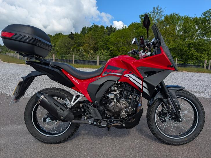 Here's a photo of the RIEJU AVENTURA 125 , currently available for sale