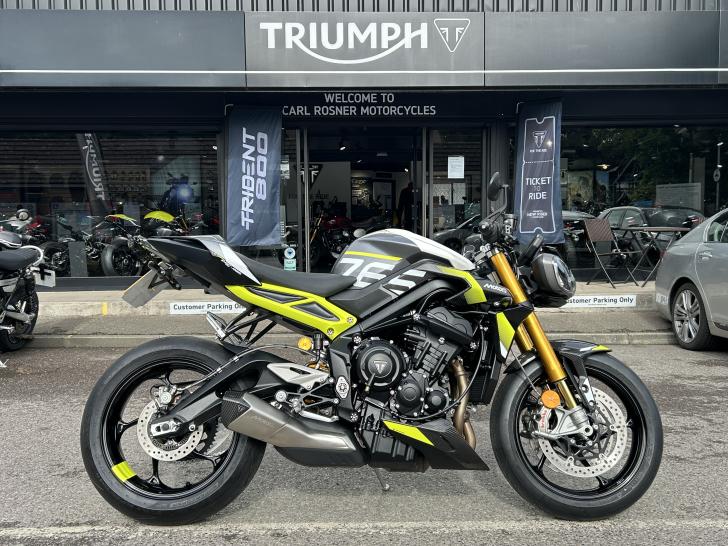 Here's a photo of the TRIUMPH STREET TRIPLE 765 MOTO2™ EDITION, currently available for sale