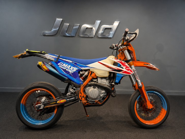 Here's a photo of the KTM 350 EXC-F SIX DAYS, currently available for sale