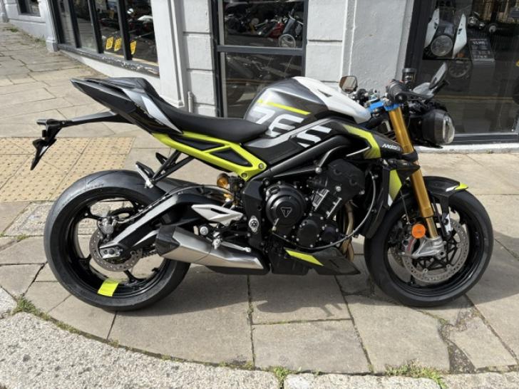 Here's a photo of the TRIUMPH STREET TRIPLE 765 MOTO2™ EDITION, currently available for sale