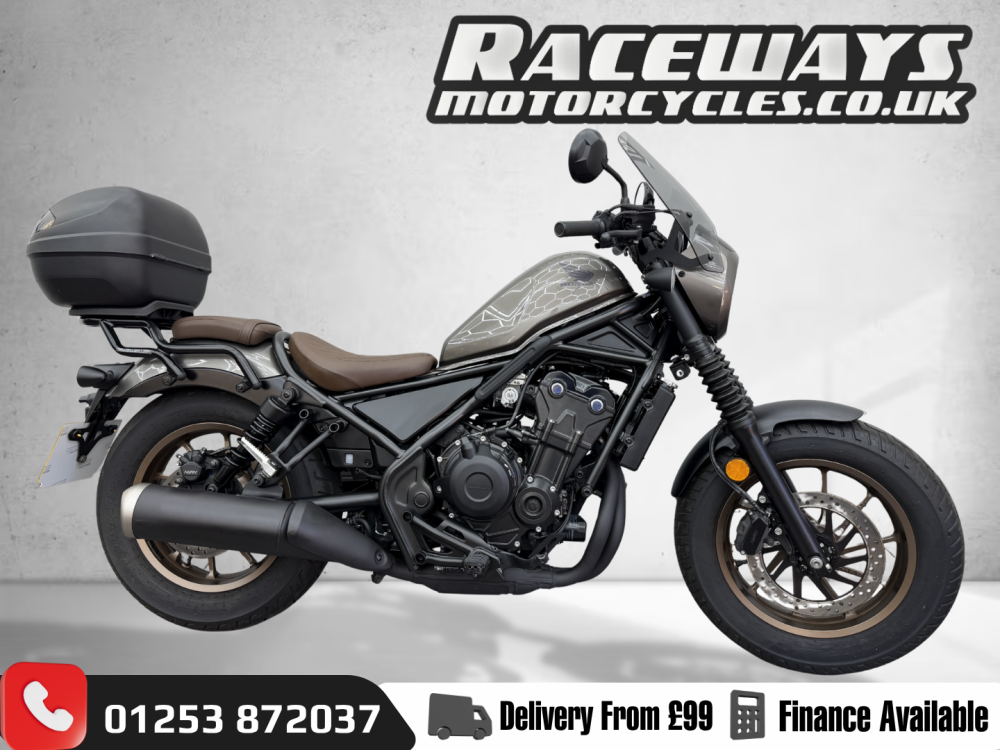 Main photo of this Used Honda CMX500 REBEL that's available to buy at Raceways Motorcycles, located in Fleetwood
