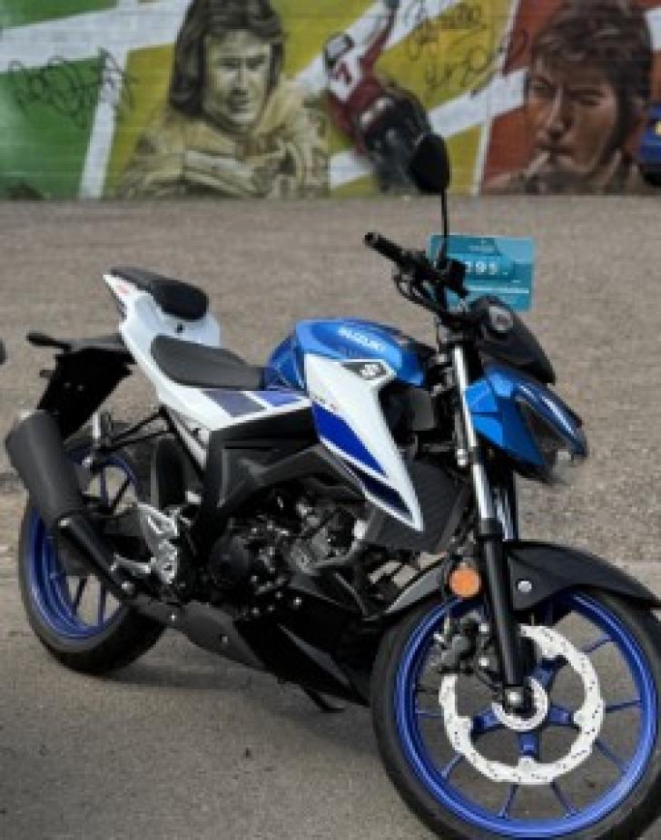 Here's a photo of the SUZUKI GSX-S125, currently available for sale