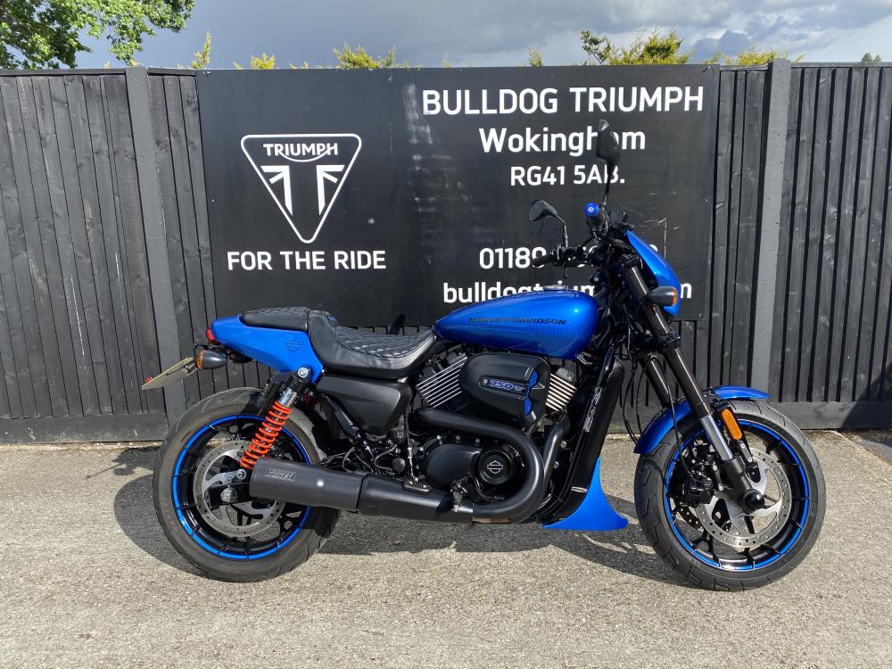 Main photo of this Used Harley-Davidson STREET ROD XG750A that's available to buy at Bulldog Triumph, located in Wokingham