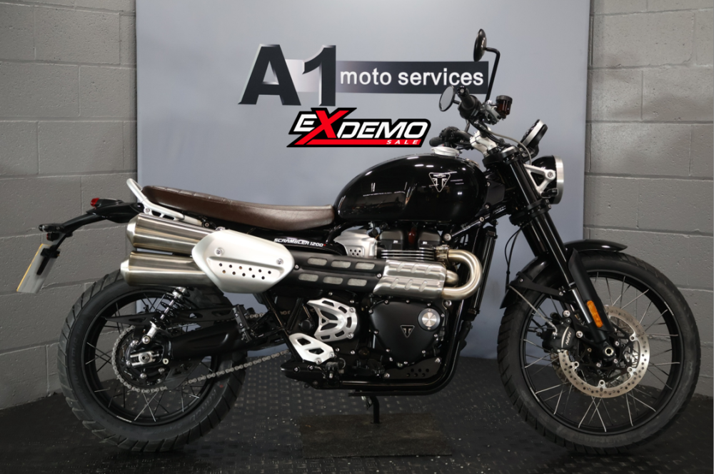 Main photo of this Ex Demo Triumph SCRAMBLER 1200 X that's available to buy at A1 Moto Services, located in York