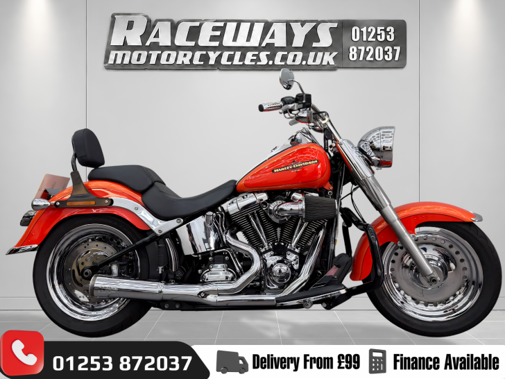 Here's a photo of the HARLEY-DAVIDSON SOFTAIL FLSTF FAT BOY, currently available for sale