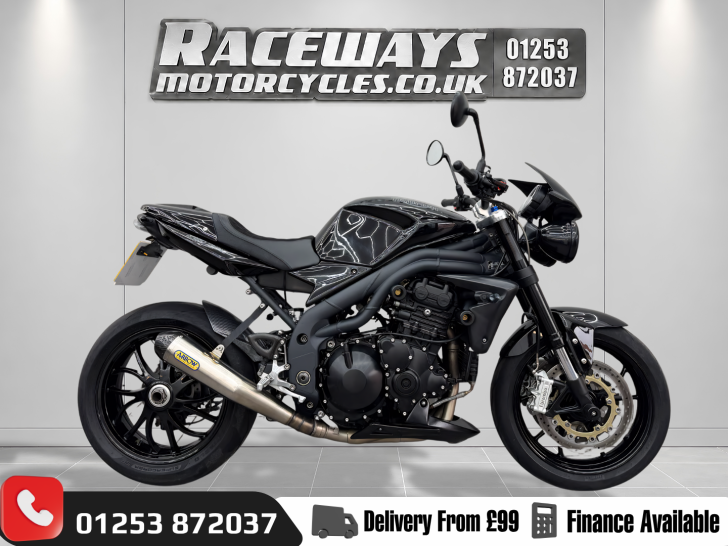 Here's a photo of the TRIUMPH SPEED TRIPLE 1050, currently available for sale