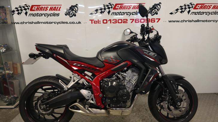 Here's a photo of the HONDA CB650F, currently available for sale