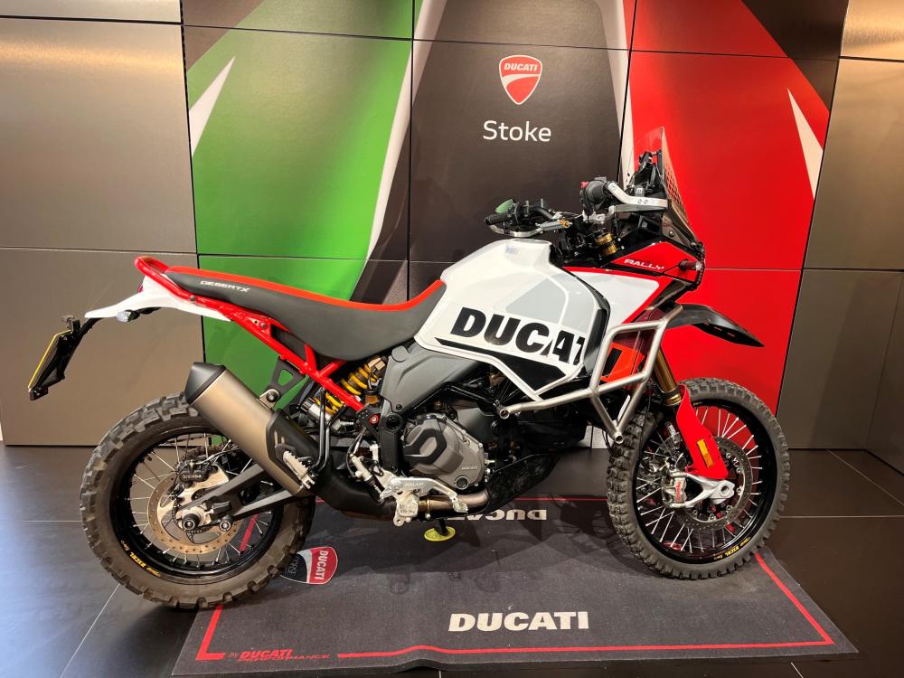 Main photo of this Used Ducati DESERTX RALLY that's available to buy at Ducati Stoke, located in Newcastle Under Lyme