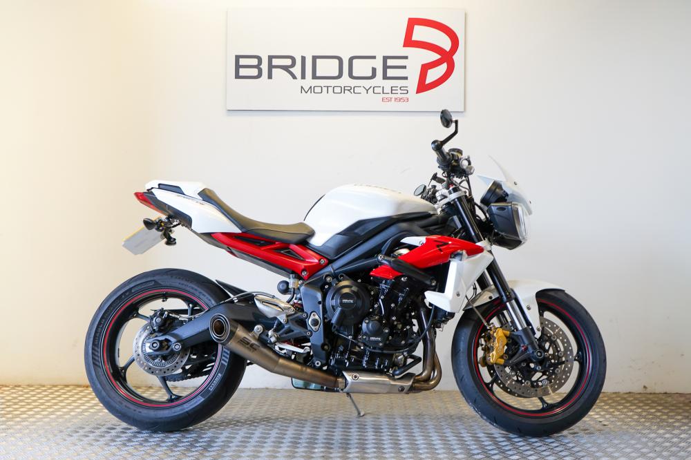 Main photo of this Used Triumph STREET TRIPLE 675 R ABS that's available to buy at Bridge Motorcycles Ltd, located in Exeter