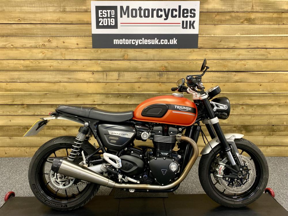 Main photo of this Used Triumph SPEED TWIN 1200 that's available to buy at Motorcycles UK, located in Swindon