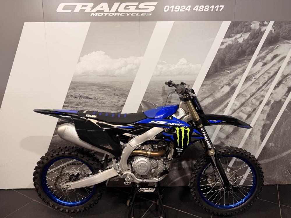 Main photo of this Used Yamaha YZ450F MONSTER ENERGY EDITION that's available to buy at Craigs Motorcycles Ltd, located in Dewsbury