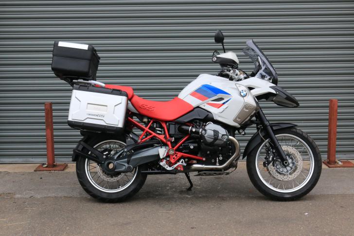 Here's a photo of the BMW R1200GS, currently available for sale