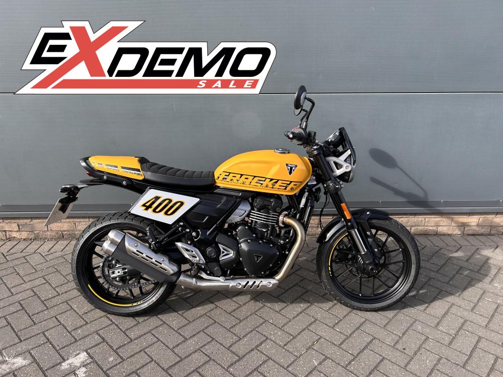 Main photo of this Ex Demo Triumph TRACKER 400 that's available to buy at Triumphworld Nottingham, located in Nottingham