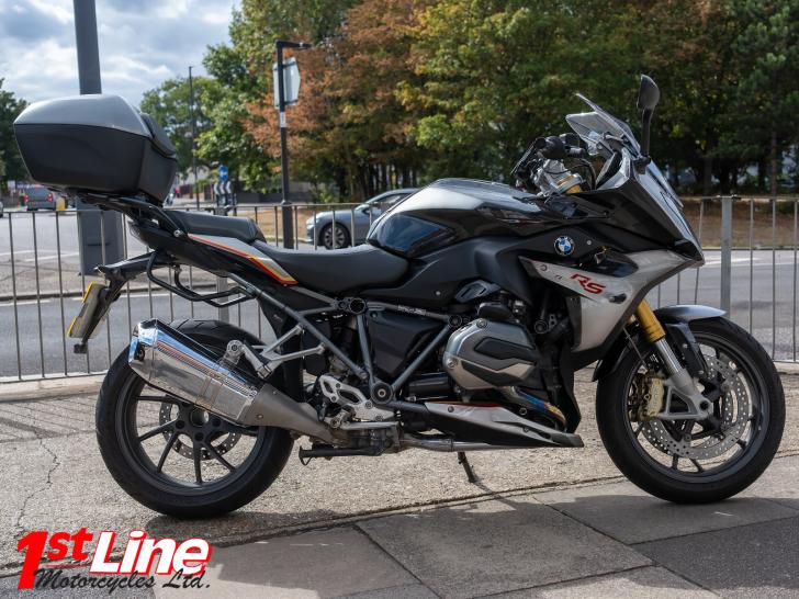 Here's a photo of the BMW R1200RS, currently available for sale