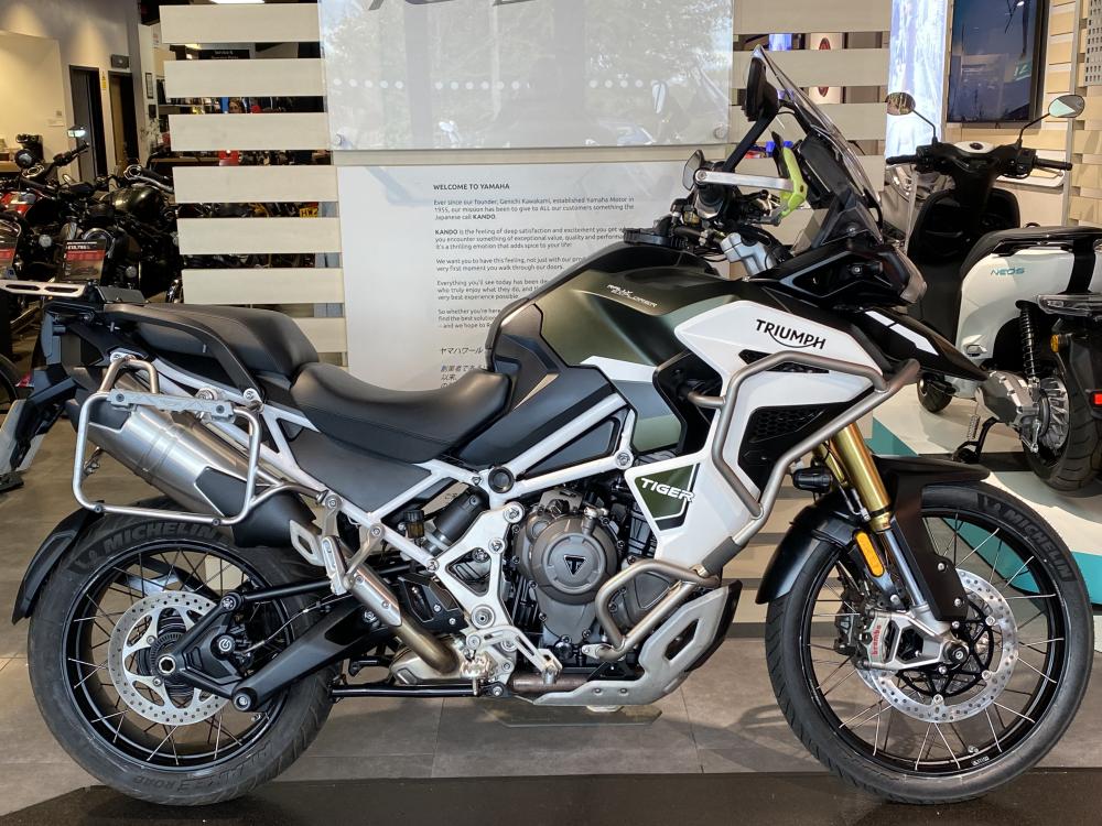 Main photo of this Used Triumph TIGER 1200 RALLY EXPLORER that's available to buy at Dave Death Motorcycles, located in Newport