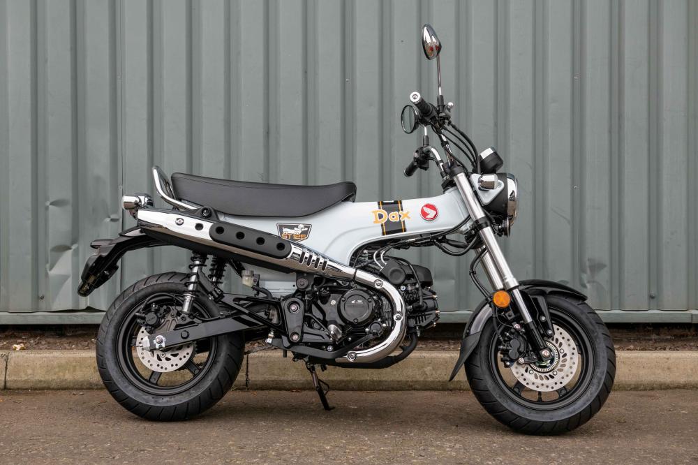 Main photo of this New Honda DAX 125 that's available to buy at Two Wheels Honda, located in Edinburgh