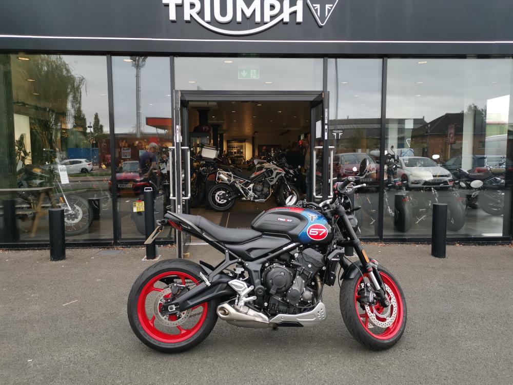Main photo of this Used Triumph TRIDENT 660 TRIPLE TRIBUTE EDITION that's available to buy at Sutton Honda Tamworth, located in Tamworth
