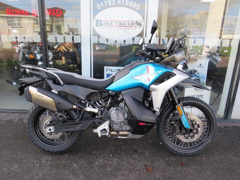 Main photo of this New CFMOTO 800MT-X that's available to buy at Bike Treads Motorcycle Centre, located in Swindon