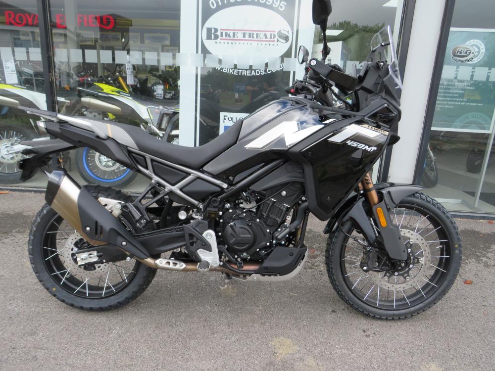 Main photo of this New CFMOTO 450MT that's available to buy at Bike Treads Motorcycle Centre, located in Swindon
