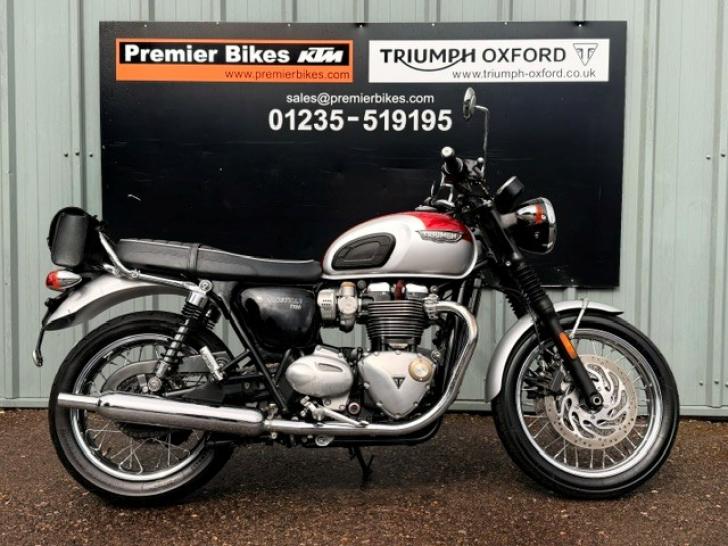 Here's a photo of the TRIUMPH BONNEVILLE T120, currently available for sale