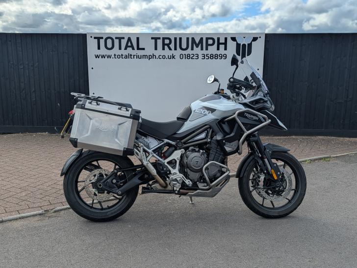 Here's a photo of the TRIUMPH TIGER 1200 GT PRO, currently available for sale