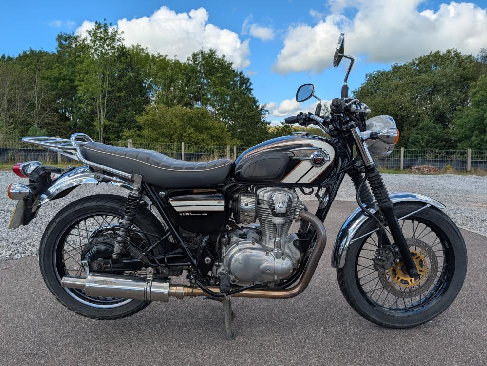 Main photo of this Used Kawasaki W800 that's available to buy at Motorbikes 1980 Ltd, located in Congleton