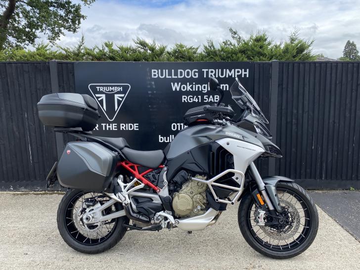 Here's a photo of the Ducati MULTISTRADA V4 S ADVENTURE TRAVEL & RADAR, currently available for sale