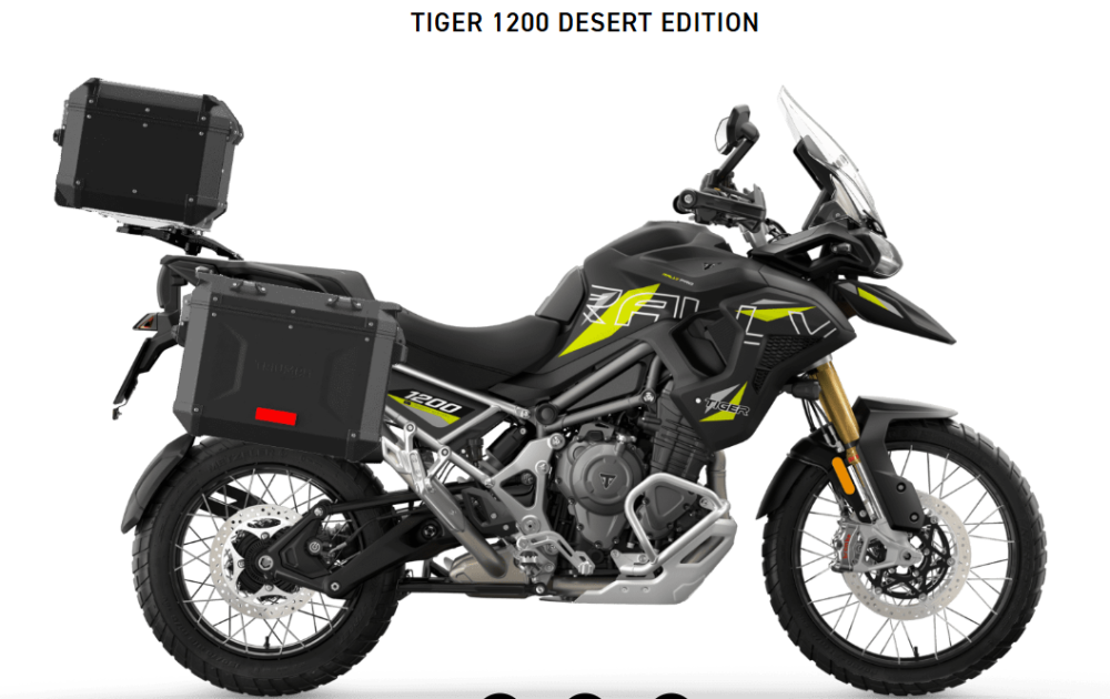 Main photo of this New Triumph TIGER 1200 DESERT EDITION that's available to buy at Triumph Oxford, located in Abingdon