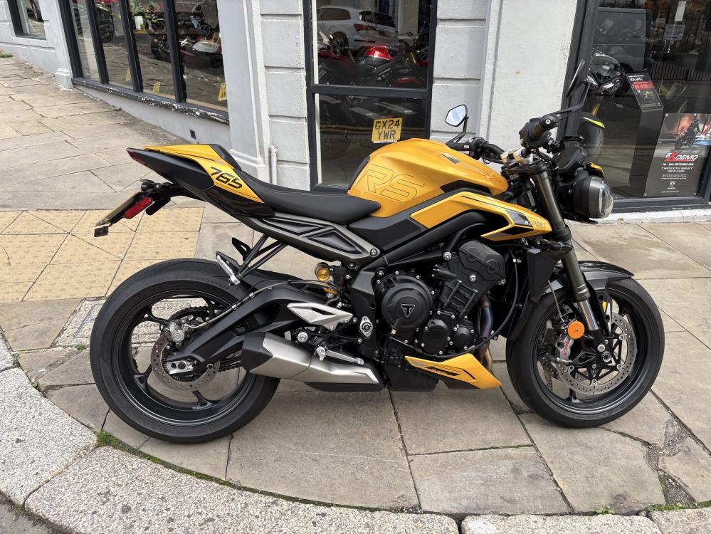 Main photo of this Used Triumph STREET TRIPLE 765 RS that's available to buy at JS Gedge Triumph, located in St Leonards On Sea