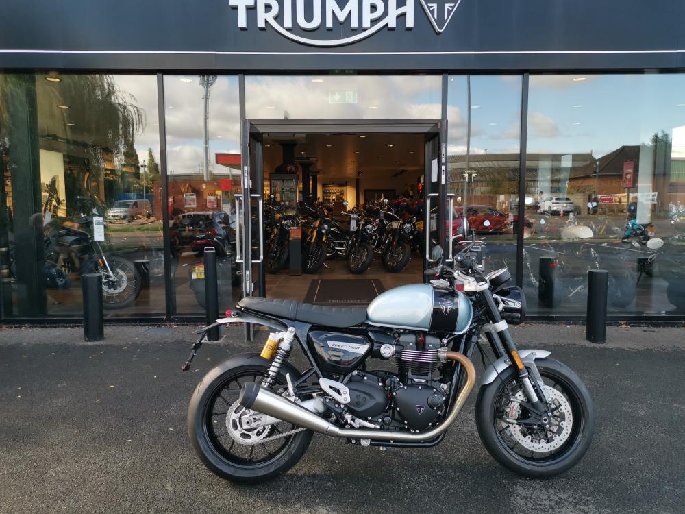 Main photo of this Used Triumph SPEED TWIN 1200 that's available to buy at Sutton Honda Tamworth, located in Tamworth