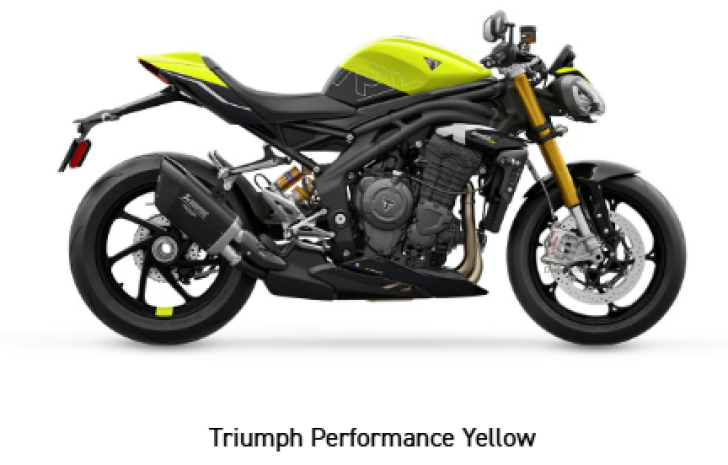 Here's a photo of the TRIUMPH SPEED TRIPLE 1200 RX, currently available for sale