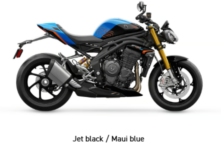 Here's a photo of the TRIUMPH SPEED TRIPLE 1200 RS, currently available for sale