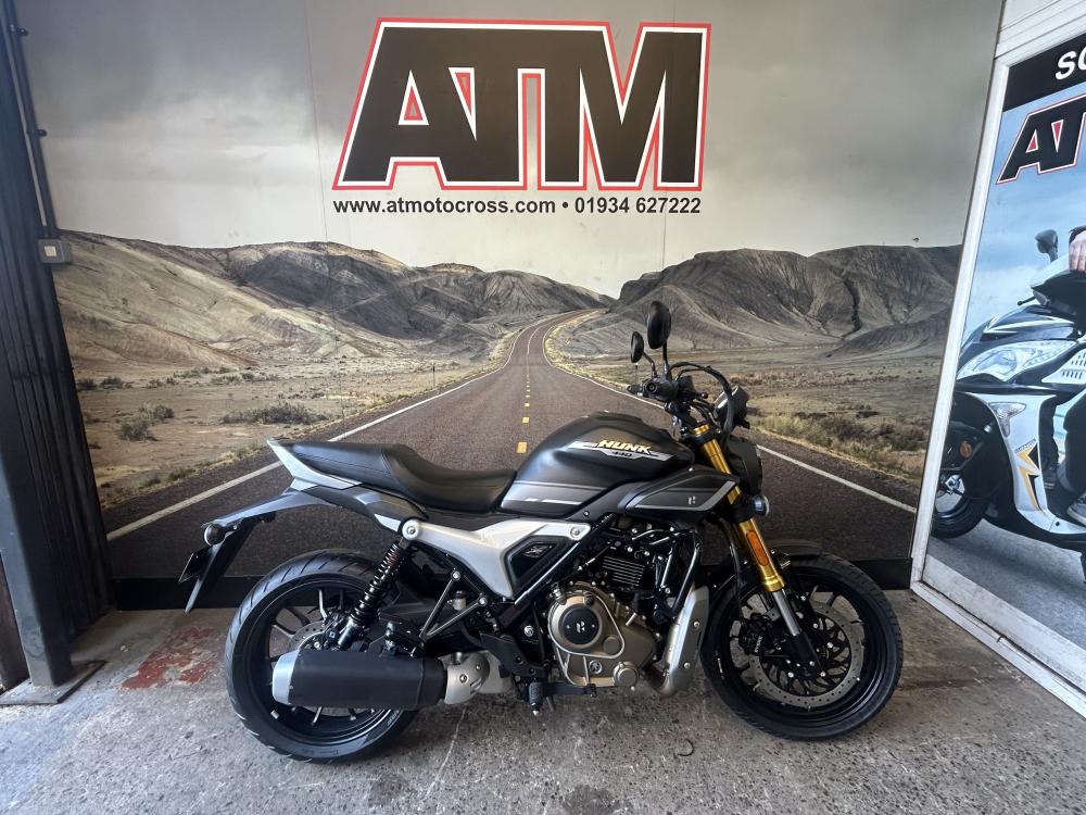Main photo of this New Hero Hunk 440 that's available to buy at AT Motorcycles, located in Weston-super-Mare