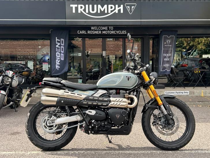 Here's a photo of the TRIUMPH SCRAMBLER 900, currently available for sale