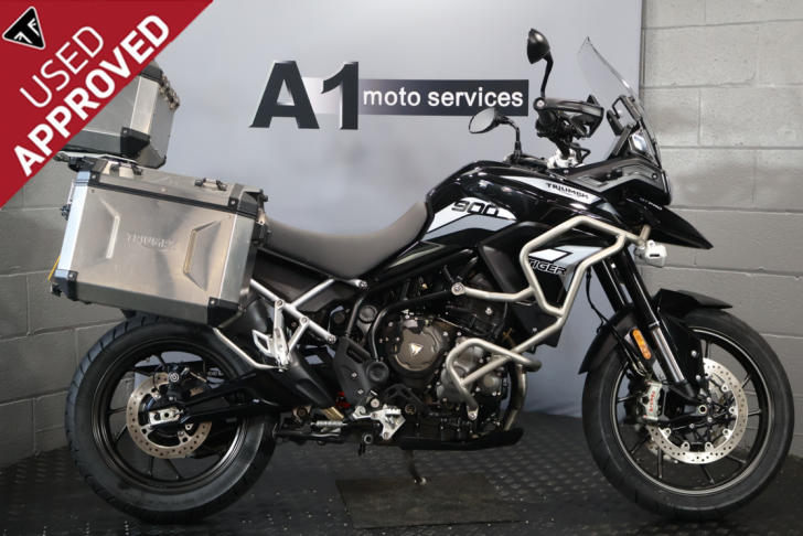 Here's a photo of the TRIUMPH TIGER 900 GT PRO, currently available for sale