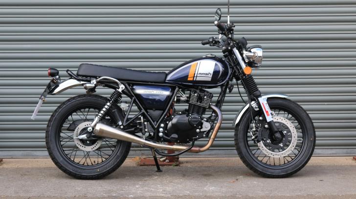 Here's a photo of the MASH BLACK SEVEN 125 , currently available for sale