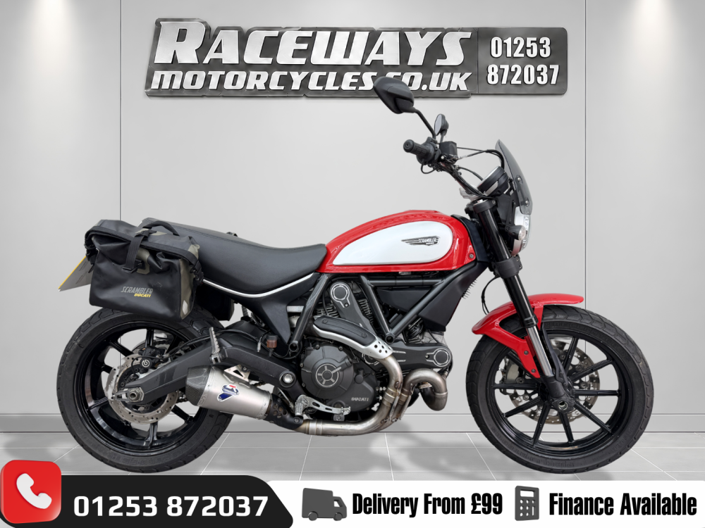 Main photo of this Used Ducati SCRAMBLER that's available to buy at Raceways Motorcycles, located in Fleetwood
