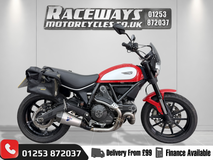 Here's a photo of the DUCATI SCRAMBLER ICON, currently available for sale