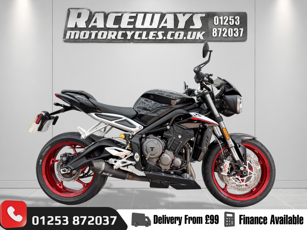 Main photo of this Used Triumph STREET TRIPLE 765 RS that's available to buy at Raceways Motorcycles, located in Fleetwood
