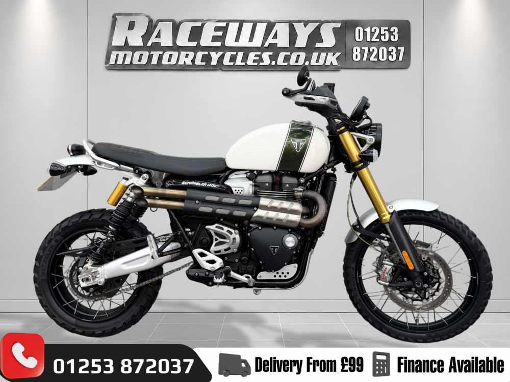 Main photo of this Used Triumph SCRAMBLER that's available to buy at Raceways Motorcycles, located in Fleetwood