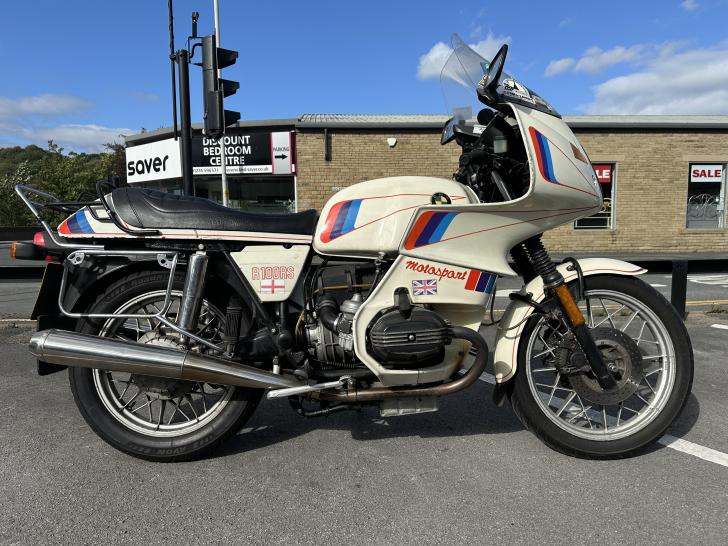 Here's a photo of the BMW R100 RS, currently available for sale