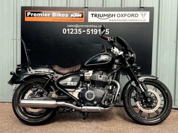 Here's a photo of the ROYAL ENFIELD SUPER METEOR 650, currently available for sale