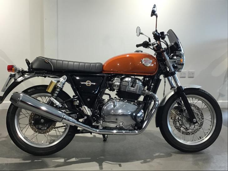 Here's a photo of the ROYAL ENFIELD INTERCEPTOR 650, currently available for sale