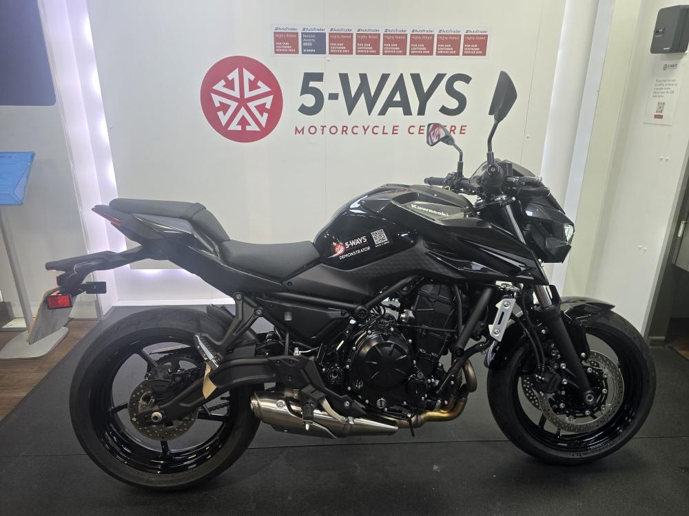 Main photo of this Ex Demo Kawasaki Z650 S that's available to buy at 5-Ways Motorcycles, located in Hull