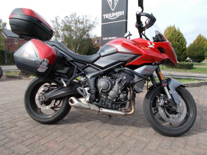 Here's a photo of the TRIUMPH TIGER SPORT 660, currently available for sale