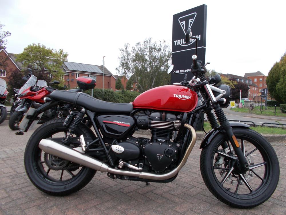Main photo of this Used Triumph STREET that's available to buy at Pure Triumph Wellingborough, located in Wellingborough