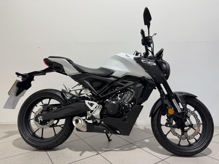 Here's a photo of the HONDA CB125R, currently available for sale