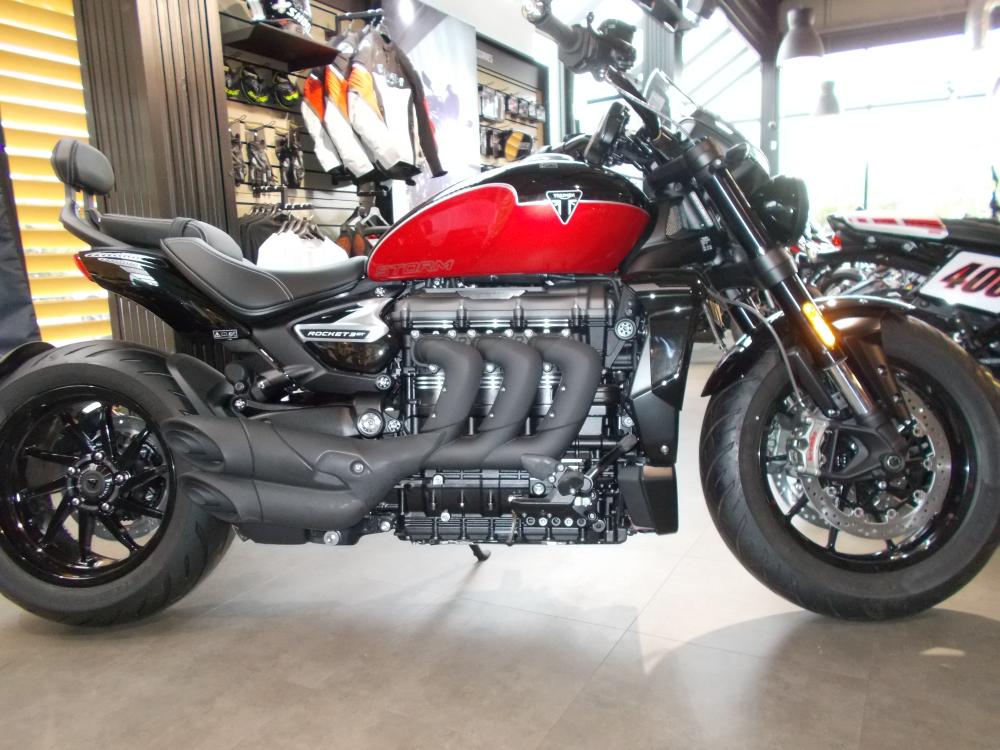 Main photo of this Ex Demo Triumph ROCKET 3 STORM GT that's available to buy at Pure Triumph Wellingborough, located in Wellingborough