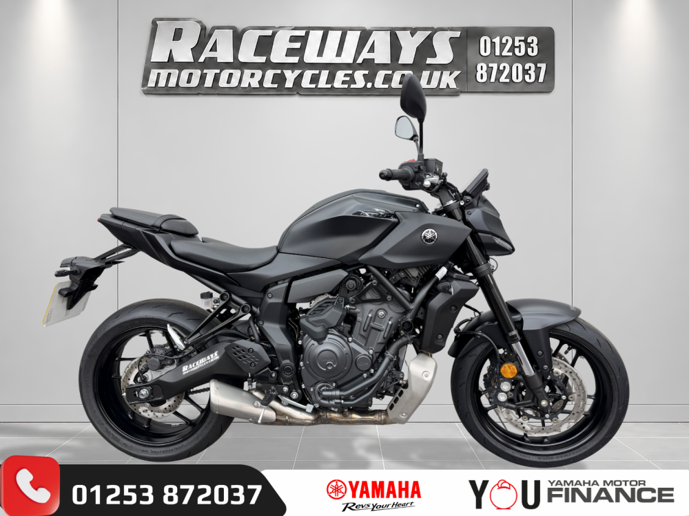 Main photo of this Used Yamaha MT-07 Y-AMT that's available to buy at Raceways Motorcycles, located in Fleetwood