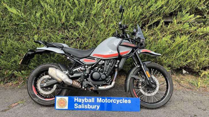 Here's a photo of the ROYAL ENFIELD HIMALAYAN 450, currently available for sale
